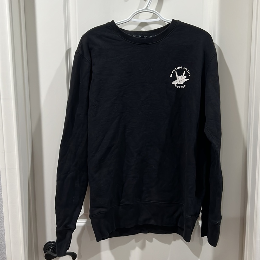 HUF x Cleon Peterson Pullover Crew Sweatshirt